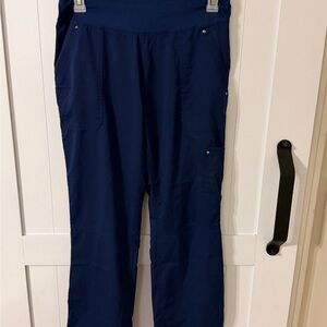 Women's Navy Healing Hand Scrun Pants